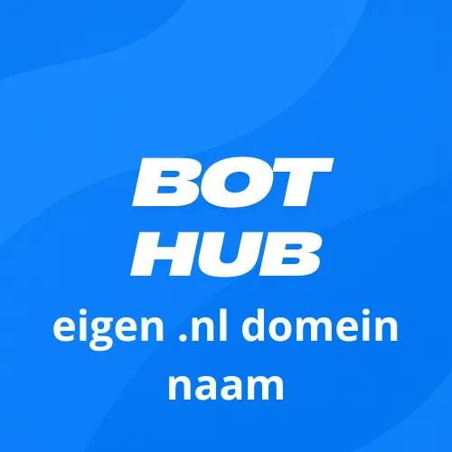 eigen .nl domein naam (abonnement per maand)